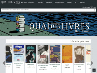 quaideslivres.fr Webseite Vorschau