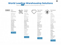 warehousestructure.com Webseite Vorschau