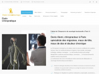 paris-chiropratique.com Webseite Vorschau