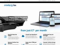crosbyfax.com Webseite Vorschau
