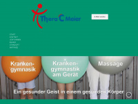 thera-c-meier.de Webseite Vorschau
