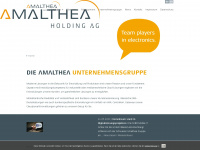 amalthea.ch Webseite Vorschau