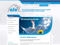 alv-unternehmensberatung.de Webseite Vorschau