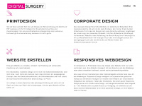 digital-surgery.com Webseite Vorschau