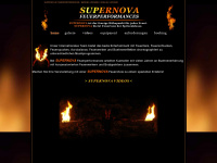 supernova-fireshows.com Webseite Vorschau