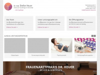 frauenarzt-heuer.de Webseite Vorschau