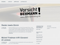 behmannsblog.wordpress.com Webseite Vorschau