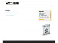 amticker.de Webseite Vorschau