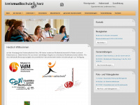 kreismusikschule-harz.de Webseite Vorschau