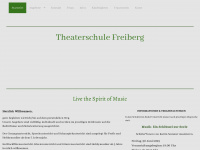 theaterschule-freiberg.de Webseite Vorschau