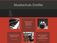 musikschule-kleinmachnow.de Webseite Vorschau