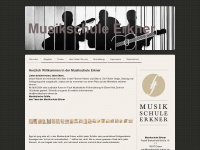 musikschule-erkner.de Webseite Vorschau