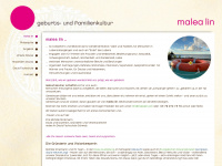 malealin.com Webseite Vorschau