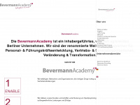 bevermann-academy.de Webseite Vorschau