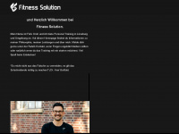 fitness-solution.de Webseite Vorschau