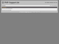 php-support.de Webseite Vorschau