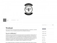cali16.de Webseite Vorschau