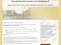 geschichtsverein-bredstedt.de Webseite Vorschau