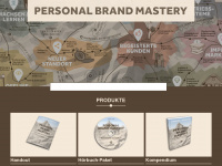 personal-brand-mastery.com Webseite Vorschau