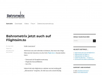 bahrometrix.de Webseite Vorschau