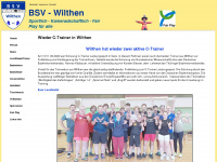bsv-wilthen.de Webseite Vorschau