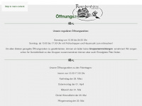 regenberghuette.de Webseite Vorschau