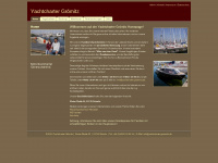 yachtcharter-groemitz.de Webseite Vorschau