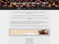 espressomaschinen-reparatur.de Webseite Vorschau