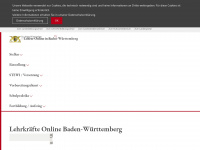 lehrer-online-bw.de Webseite Vorschau