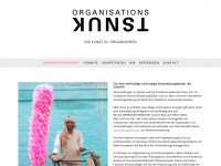 organisationskunst.de Webseite Vorschau