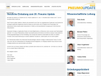 pneumo-update.com Webseite Vorschau