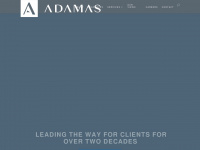 adamasconsulting.com Webseite Vorschau