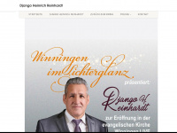 django-reinhardt.de Webseite Vorschau