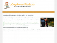longboard-rookie.de Webseite Vorschau