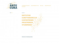 artecura.ch Webseite Vorschau