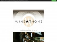 wineathome.at Webseite Vorschau
