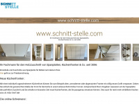 schnitt-stelle.com Webseite Vorschau
