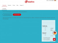 dialfire.com Webseite Vorschau