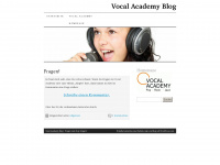 vocalacademyblog.wordpress.com Webseite Vorschau