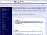 historyinink.com Webseite Vorschau