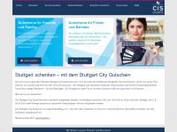 stuttgart-city-gutschein.de Webseite Vorschau