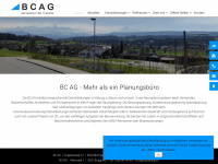 bcplanung.ch Webseite Vorschau