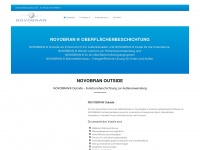 novobran.info Webseite Vorschau