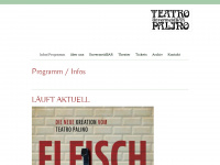 teatropalino.com Webseite Vorschau