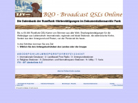 bcqsl.org Webseite Vorschau