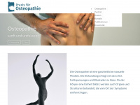 osteopathie-sidler.ch Webseite Vorschau