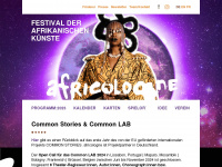 africologne-festival.de Webseite Vorschau