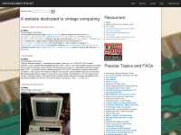 vintagecomputer.net Webseite Vorschau