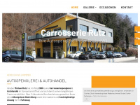 carrosserie-rutz.ch Webseite Vorschau