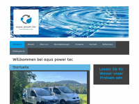 aquapowertec.ch Webseite Vorschau